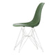 Vitra Eames Plastic Side Chair RE DSR in 48 Forest RE / White Powder Coated — packshot