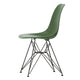 Vitra Eames Plastic Side Chair RE DSR in 48 Forest RE / Basic Dark Powder Coated — packsho