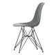 Vitra Eames Plastic Side Chair RE DSR in 56 Granite Grey RE / Basic Dark Powder Coated — packshot