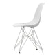Vitra Eames Plastic Side Chair RE DSR in 85 Cotton White RE / Chrome — packshot