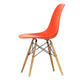 Vitra Eames Plastic Side Chair RE DSW in 03 Poppy Red RE / Honey-Toned Ash — packshot