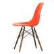 Vitra Eames Plastic Side Chair RE DSW in 03 Poppy Red RE / Dark Maple — packshot