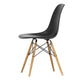 Vitra Eames Plastic Side Chair RE DSW in 12 Deep Black RE / Honey-Toned Ash — packshot