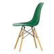 Vitra Eames Plastic Side Chair RE DSW in 17 Emerald RE / Golden Maple — packshot