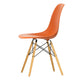 Vitra Eames Plastic Side Chair RE DSW in 43 Rusty Orange RE / Golden Maple — packshot