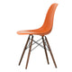 Vitra Eames Plastic Side Chair RE DSW in 43 Rusty Orange RE / Dark Maple — packshot