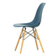 Vitra Eames Plastic Side Chair RE DSW in 83 Sea Blue RE / Golden Maple — packshot
