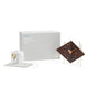 Vitra Diamond Desk Clock Walnut — packshot, detail