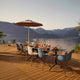 Vitra Eames Plastic Armchair RE DAR — lifestyle, with Vitra Eames Plastic Side Chair RE DSR and Wire Chair DKR