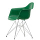 Vitra Eames Plastic Armchair RE DAR in 17 Emerald RE / Chrome — packshot