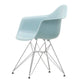 Vitra Eames Plastic Armchair RE DAR in 23 Ice Grey RE / Chrome — packshot