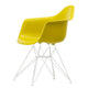 Vitra Eames Plastic Armchair RE DAR in 34 Mustard RE / White Powder Coated — packshot