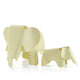 Vitra Eames Elephant RE in Canary — packshot, with Eames Elephant Small
