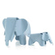 Vitra Eames Elephant RE in Sky Blue — packshot, with Eames Elephant Small