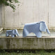 Vitra Eames Elephant RE in Sky Blue — lifestyle, with Eames Elephant Small