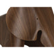 Vitra Eames Elephant Plywood in Walnut Natural — packshot, detail