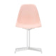 Vitra Eames Plastic Side Chair RE DSL in 41 Pale Rose RE / White Powder Coated — packshot, detail