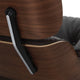 Vitra Eames Lounge Chair in Walnut Dark — studio, detail