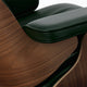 Vitra Eames Lounge Chair in Walnut Natural — studio, detail