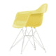 Vitra Eames Plastic Armchair RE DAR in 92 Citron RE / White Powder Coated — packshot