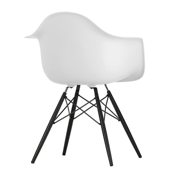 Vitra Eames Plastic Armchair RE DAW Full Upholstery