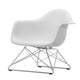 Vitra Eames Plastic Armchair RE LAR in 85 Cotton White RE / Chrome — packshot