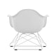 Vitra Eames Plastic Armchair RE LAR in 85 Cotton White RE / White Powder Coated — packshot, detail