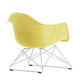 Vitra Eames Plastic Armchair RE LAR in 92 Citron RE / White Powder Coated — packshot, detail