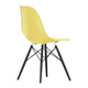 Vitra Eames Plastic Side Chair RE DSW in 92 Citron RE / Dark Maple — packshot, detail