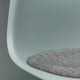  Vitra Eames Plastic Side Chair RE DSR Seat Upholstery — studio, detail