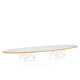Vitra Elliptical Table ETR in White HPL — packshot