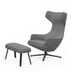 Vitra Grand Repos & Panchina in Cosy Pebble Grey, Black — packshot