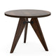 Vitra Guéridon Dining Table Round 90cm in Dark Oak — packshot