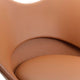 Vitra Heart Cone Chair in Leather Premium Cognac — packshot, detail