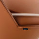 Vitra Heart Cone Chair in Leather Premium Cognac — packshot, detail