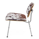 Vitra Eames Plywood Group LCM Calf's Skin Chair in Natural Ash, Chrome — packshot, detail