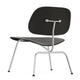 Vitra Eames Plywood Group LCM Chair in Black Ash, Chrome — packshot, detail