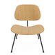 Vitra Eames Plywood Group LCM Chair in Natural Ash, Basic Dark — packshot, detail