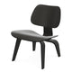 Vitra Eames Plywood Group LCW Lounge Chair in Black Ash — packshot