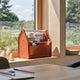 Vitra Locker Box Small in Brick RE — lifestyle