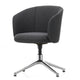 Vitra Mikado Armchair Four Star Base, polished aluminium — packshot