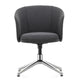 Vitra Mikado Armchair Four Star Base, polished aluminium — packshot, detail