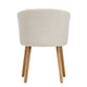 Vitra Mikado Armchair — packshot, wood base, detail