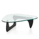 Vitra Noguchi Coffee Table in Black Ash — packshot, detail