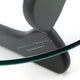 itra Noguchi Coffee Table in Black Ash — packshot, detail