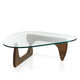 Vitra Noguchi Coffee Table in Walnut — packshot, detail