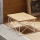 Vitra Eames LTR Occasional Table in Chestnut / White — lifestyle