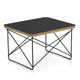 Vitra Eames LTR Occasional Table in Black HPL / Basic Dark — packshot