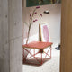 Vitra Eames LTR Occasional Table in Dark Brick Linoleum / Classic Red — lifestyle