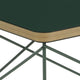 Vitra Eames LTR Occasional Table in Jade Linoleum / Sea Foam Green — packshot, detail